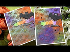 Simon Says Stamp! CZ Design Stencil JUST BATTY czt004