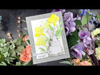 Simon Says Stamp Etched Meadow Flower and Leaves Wafer Dies s722