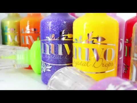 Simon Says Stamp! Tonic GOLDEN SUNSET Nuvo Glitter Drops 757N