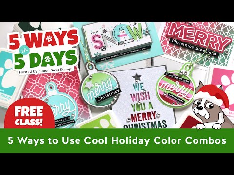 Simon Says Stamp! CZ Design Wafer Dies HOLIDAY STACK czd182 Holiday Sparkle