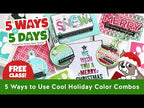 Simon Says Stamp! CZ Design Wafer Dies HOLIDAY STACK czd182 Holiday Sparkle
