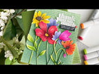 Simon Says Stamp! Simon Says Stamp ETCHED LAYERED DAISY STEM Wafer Dies s710