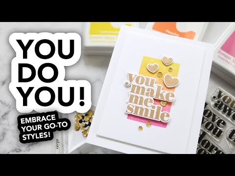 Simon Says Stamp! Simon Says Stamp ALL ABOUT YOU Wafer Dies sssd112531c