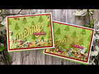 Simon Says Stamp! CZ Design Stencil JUST TREES czt008