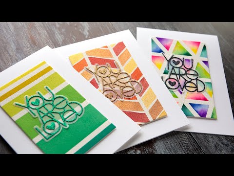 Simon Says Stamp! Simon Says Stamp YOU ARE LOVED Wafer Dies sssd112099