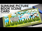 Simon Says Stamp! Simon Says Stamp PICTURE BOOK GIRAFFE Wafer Dies s515