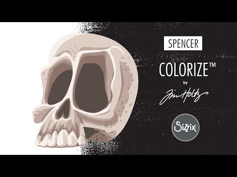 Simon Says Stamp! Tim Holtz Sizzix SPENCER Colorize Thinlits Dies 666001