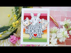 Simon Says Stamp! CZ Design Wafer Dies WILD ABOUT YOU czd190 Hugs