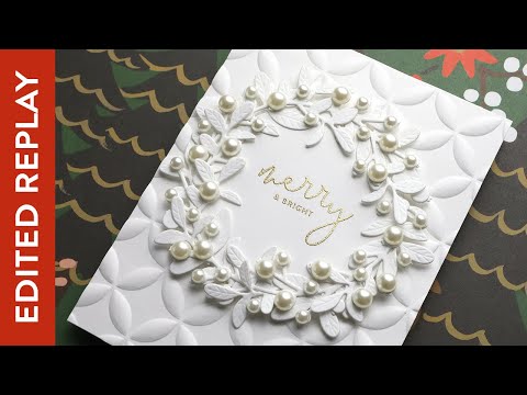 Simon Says Stamp! Simon Says Stamp BERRY WREATH Wafer Dies sssd112650 Stamptember