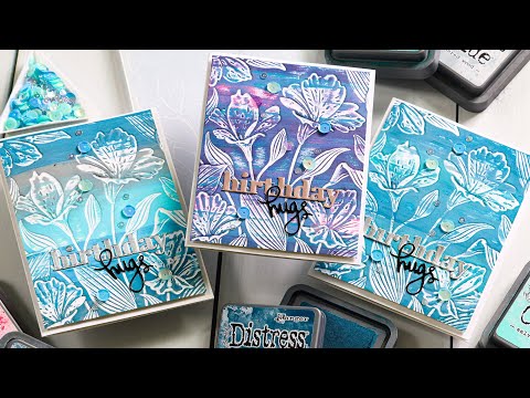 Simon Says Stamp! Simon Says Stamp Embossing Folder And Die ALSTROEMERIA BUNCH sfd280