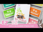 Simon Says Stamp! Simon Says Stamp Stencil FADING HEARTS ssst121538