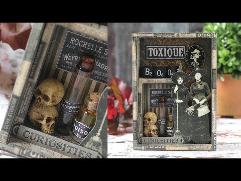 Simon Says Stamp! Tim Holtz Idea-ology VIGNETTE BOXES Structures TH93279