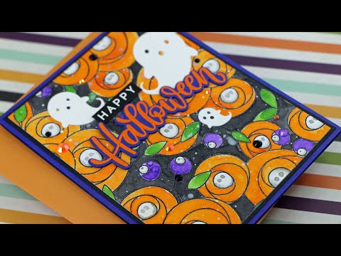 Simon Says Stamp! Simon Says Stamp HANDLETTERED HALLOWEEN Wafer Dies sssd111854c