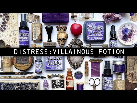 Simon Says Stamp! Tim Holtz Distress Embossing Glaze VILLAINOUS POTION Ranger tde78876