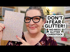 Simon Says Stamp! Simon Says Stamp LUXE GLITTER CARDSTOCK BASIC Assortment ssp1022 Holiday Sparkle