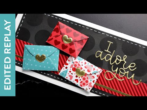 Simon Says Stamp! Simon Says Stamp MINI INTERACTIVE ENVELOPE Wafer Dies sssd112279