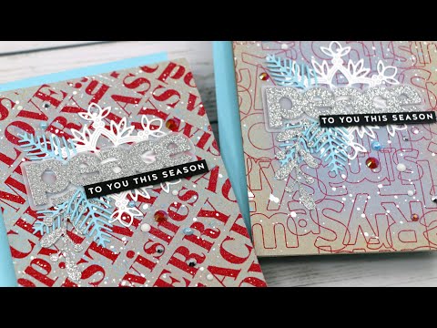 Simon Says Stamp! Simon Says Stamp CHRISTMAS FOLIAGE Wafer Dies sssd112042