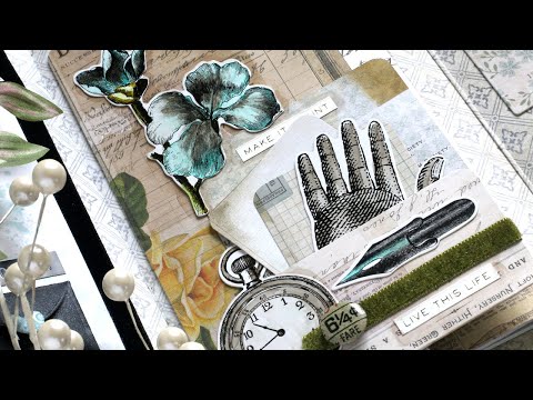 Simon Says Stamp! Tim Holtz Idea-ology METALLIC Sticker Book th94134