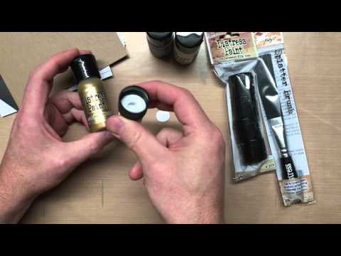 Simon Says Stamp! Tim Holtz Distress SPLATTER BRUSH Ranger TDA47841