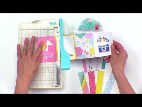 Simon Says Stamp! We R Memory Keepers MINI GUILLOTINE CUTTER Tool 660093