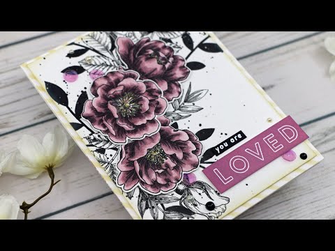 Simon Says Stamp! Simon Says Stamp BEAUTIFUL FLOWERS Wafer Dies sssd111862