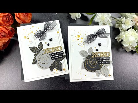 Simon Says Stamp! CZ Design Wafer Dies TRIO OF LOVE czd158 To The Moon