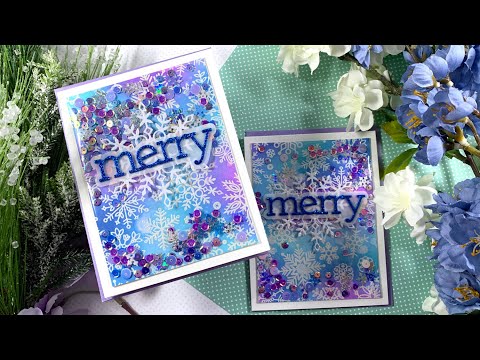 Simon Says Stamp! Simon Says Cling Stamps REVERSE ALL SNOWFLAKES BACKGROUND sss102627 Diecember