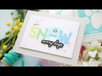 Simon Says Stamp! CZ Design Wafer Dies LET IT SNOW czd183c Cozy Hugs
