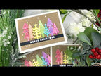 Simon Says Stamp! Simon Says Clear Stamps MERRY CHRISTMAS TREES sss202352c