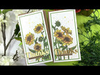 Simon Says Stamp! Simon Says Clear Stamps SUNFLOWER FIELDS sss202511c