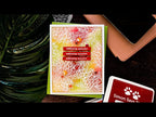 Simon Says Stamp! Simon Says Cling Rubber Stamp PINECONE BACKGROUND sss102094