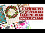 Simon Says Stamp! Simon Says Stamp FERN CORNER Wafer Die s791 Stamptember