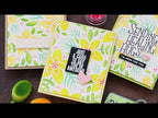 Simon Says Stamp! Simon Says Stamp Stencil WINTER FLORAL LAYERING SET ssst121458