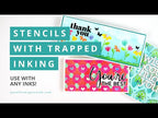 Simon Says Stamp! Simon Says Stamp Stencil Set MOD LAYERING LEAVES ssst221549