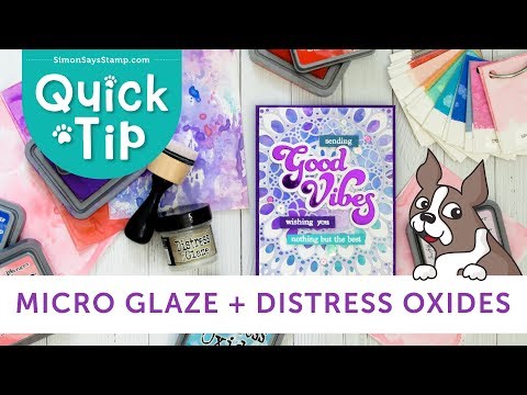Simon Says Stamp! Tim Holtz DISTRESS MICRO GLAZE Ranger TDA46967