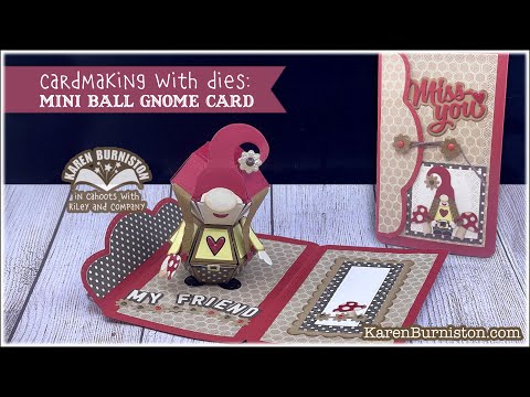 Simon Says Stamp! Karen Burniston MINI BALL POP UP Dies 1201