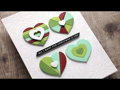 Simon Says Stamp! Simon Says Stamp GEOMETRIC BUILDERS HEARTS Wafer Dies sssd112367
