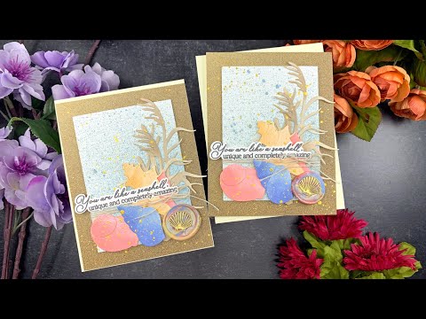 Simon Says Stamp! Honey Bee VITAMIN SEA 6 x 8.5 Paper Pad hbpa-034