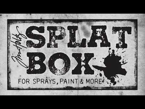 Simon Says Stamp! Tim Holtz SPLAT BOX THSPBX