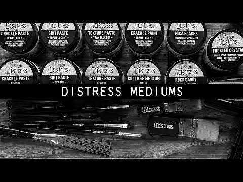 Simon Says Stamp! Tim Holtz DISTRESS CRACKLE PASTE TRANSLUCENT Ranger tda79651