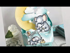 Tim Holtz Distress Oxide Ink Pad SALVAGED PATINA Ranger tdo72751 3D Baby Card Video