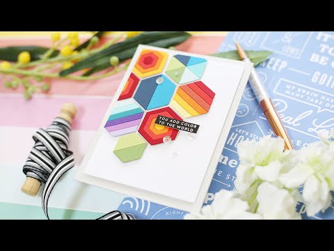 Simon Says Stamp! Simon Says Stamp Sentiment Strips REVERSE SUNSHINE AND RAINBOWS sssg131060