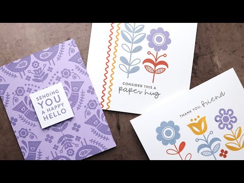 Simon Says Clear Stamps Happy Hello sss202516c