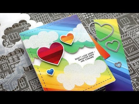 Simon Says Stamp! Simon Says Stamp Stencils CLOUDS FOR DAYS ssst121423