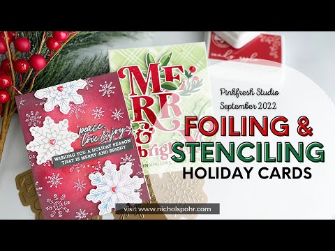 Simon Says Stamp! PinkFresh Studio SNOWFLAKES BACKGROUND Die 176422