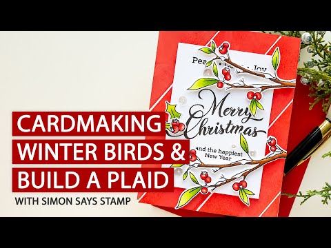 Simon Says Stamp! Simon Says Stamp WINTER BIRDS Wafer Dies sssd112423c