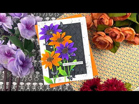 Simon Says Stamp! Simon Says Stamp ETCHED LAYERED DAISY STEM Wafer Dies s710