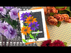 Simon Says Stamp! Simon Says Stamp ETCHED LAYERED DAISY STEM Wafer Dies s710