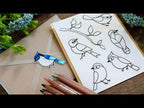 Simon Says Stamp! Simon Says Clear Stamps Beautiful BIRDS sss302283c
