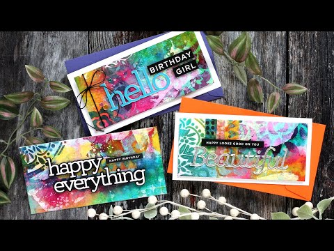 Simon Says Stamp! Tonic SILKY SKY Mirror Card Satin Cardstock 9491e